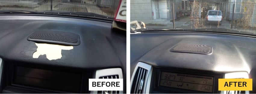 ダッシュボード剥がれ　