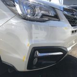フォレスターのフロントバンパーの傷修理