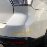 フォレスターのリアバンパーの傷修理